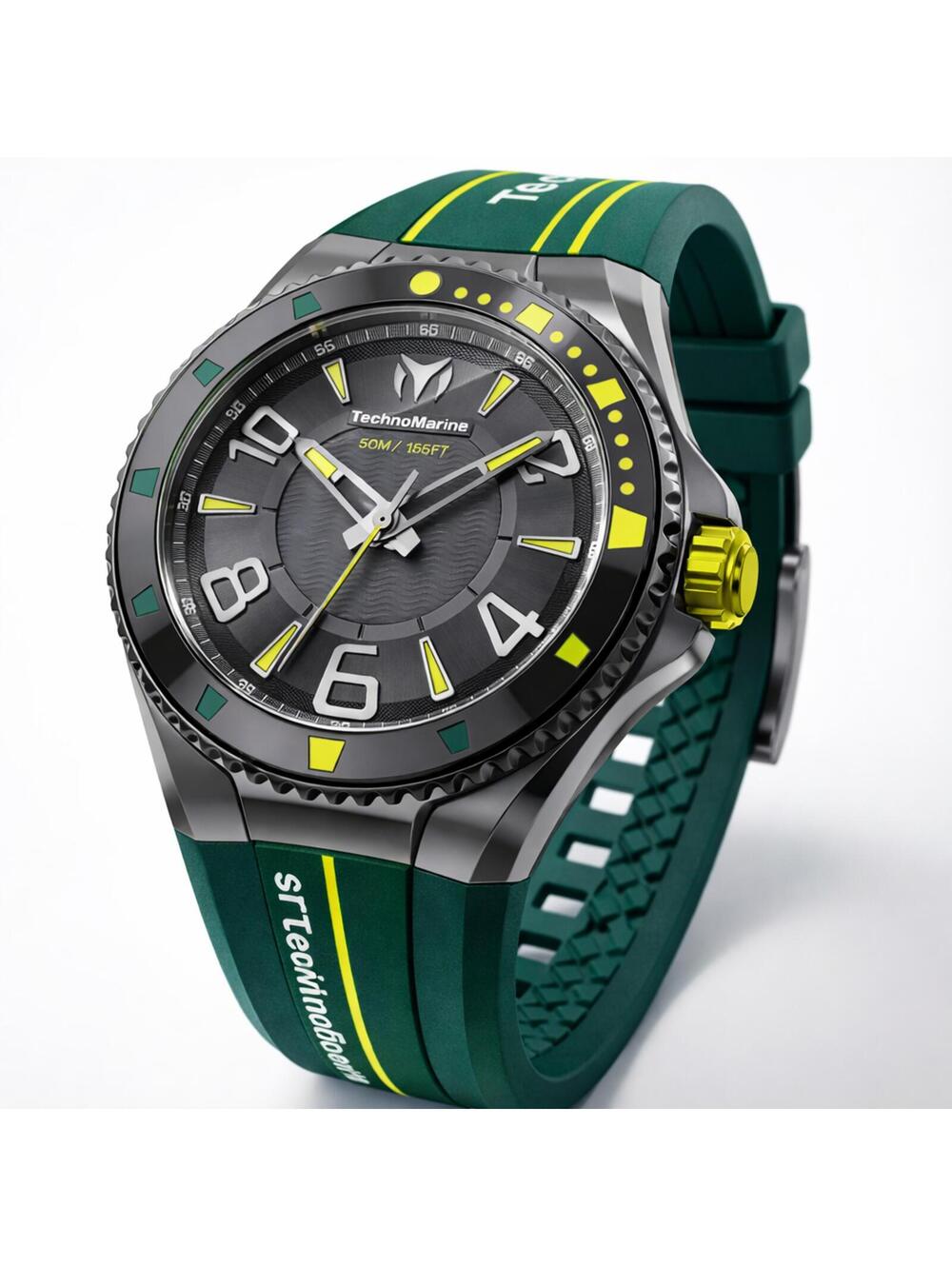 TechnoMarine Racing Legends Men's Watch - 44mm, Green (TM-525010)